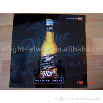 EL sheet poster. EL light products,EL light Advertisement